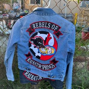 Disney Denim Jacket with Radiator Springs Patch